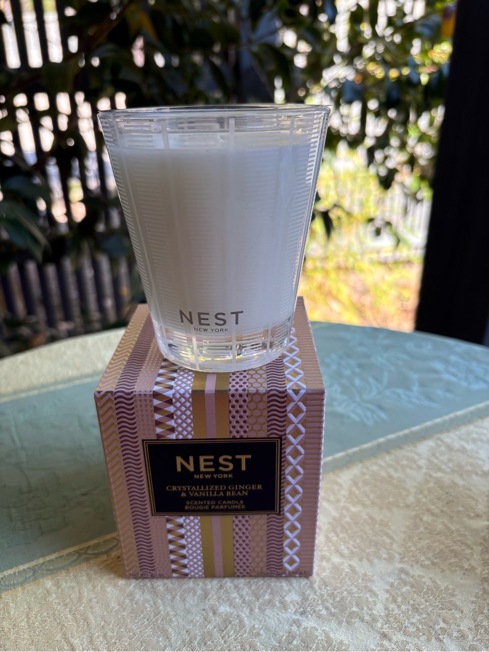 NEST New York Crystallized Ginger & Vanilla Bean 8.1 oz Scented Candle 🕯️